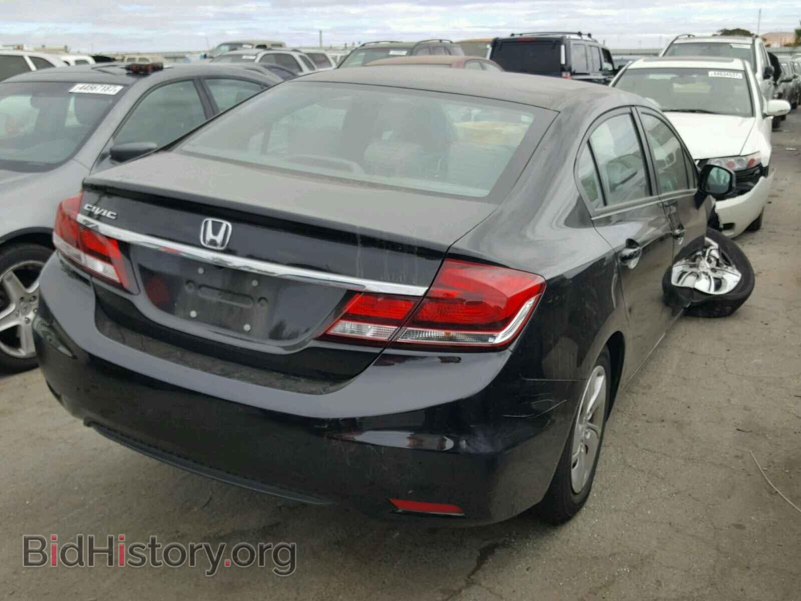 2013 HONDA CIVIC - VIN: 19XFB2F58DE277561 - Фото 4