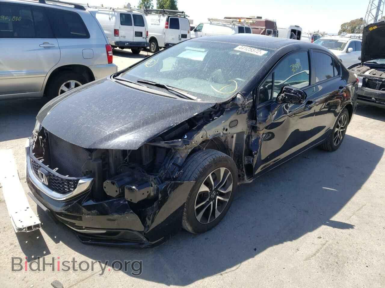 2014 HONDA CIVIC - VIN: 19XFB2F84EE266231 - Фото 2