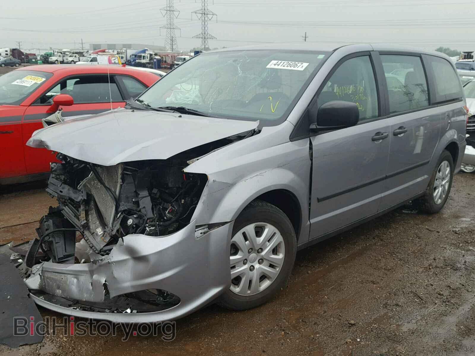 2014 DODGE CARAVAN - VIN: 2C4RDGBG8ER161322 - Фото 2
