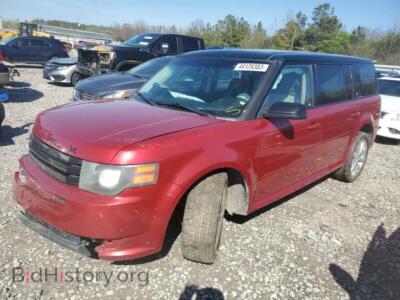 2011 Ford FLEX Flex Limit, red — VIN 2FMGK5DC0BBD15534, Copart
