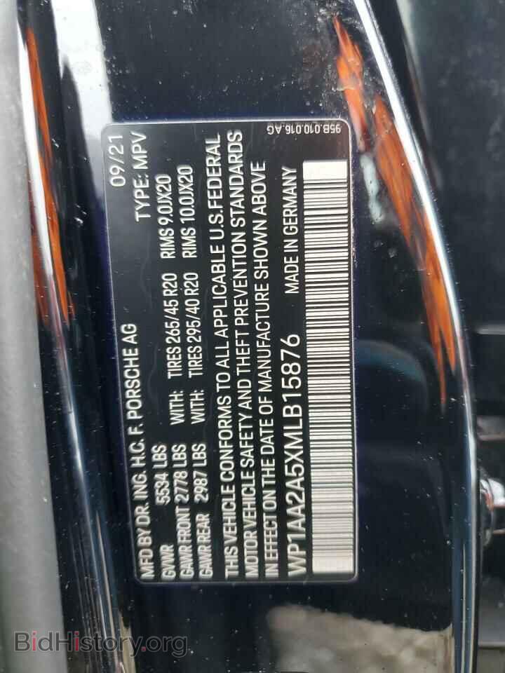2021 PORSCHE MACAN - VIN: WP1AA2A5XMLB15876 - Photo 12
