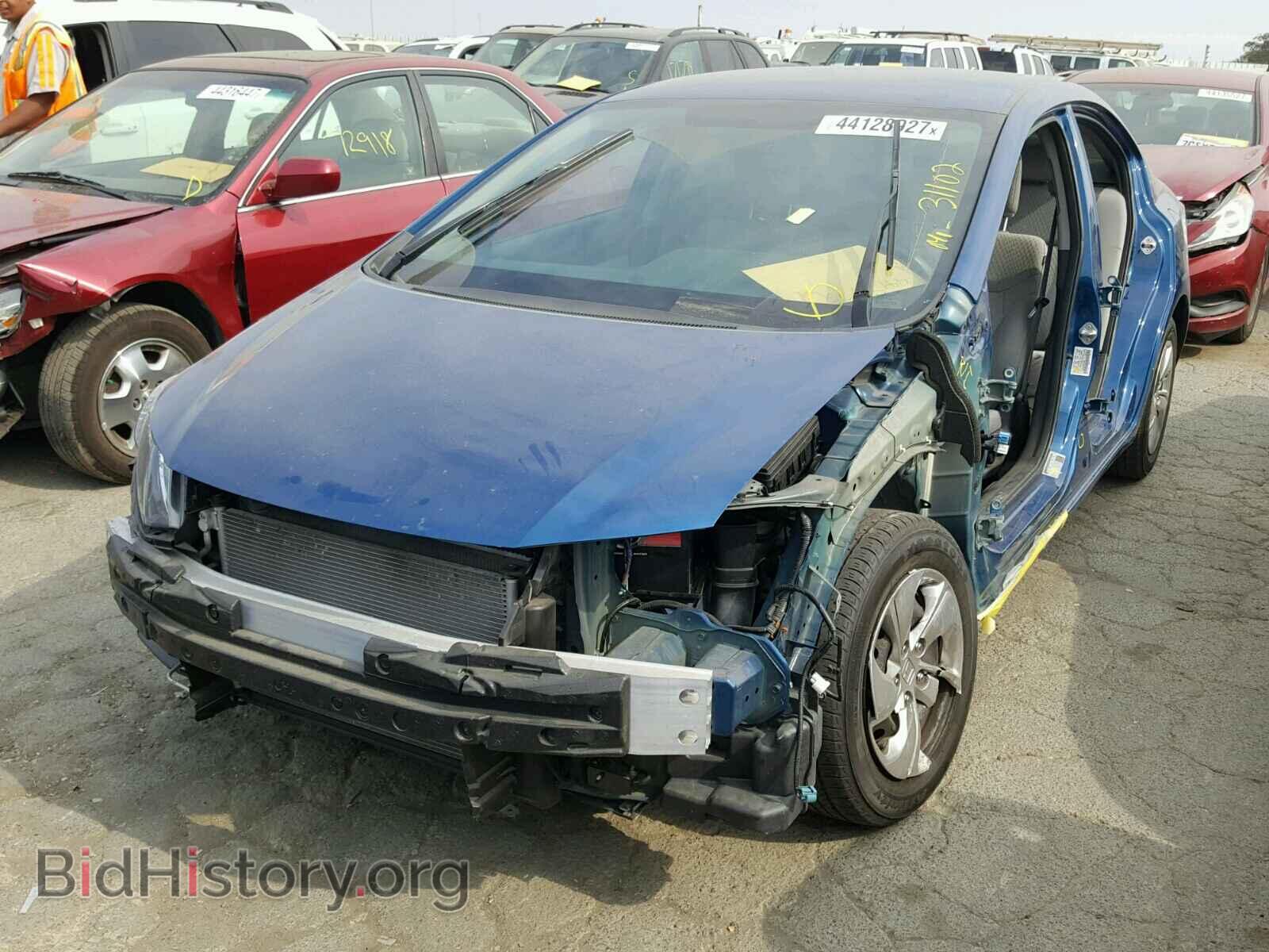 2014 HONDA CIVIC - VIN: 19XFB2F50EE210048 - Фото 2