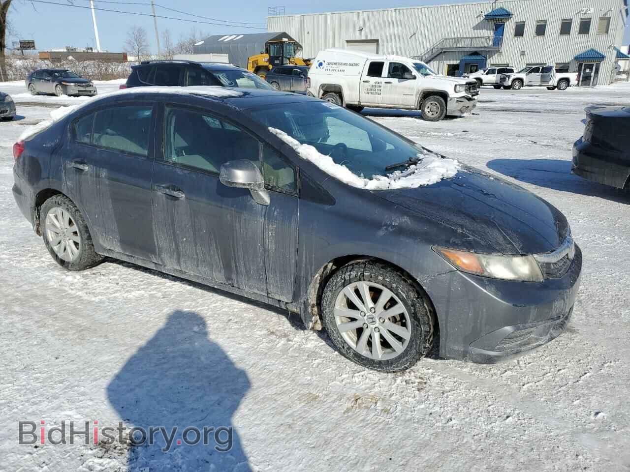 2012 HONDA CIVIC - VIN: 2HGFB2F53CH009196 - Фото 4