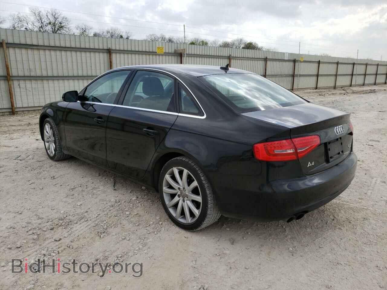 2013 AUDI A4 - VIN: WAUBFAFL1DN050216 - Фото 2