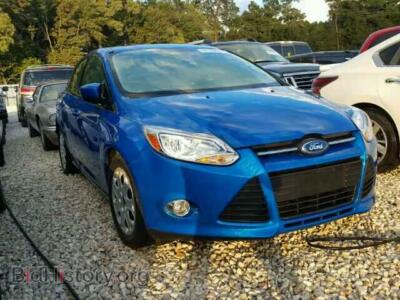 2012 Ford FOCUS Focus SE, blue — VIN 1FAHP3F24CL256918, Copart