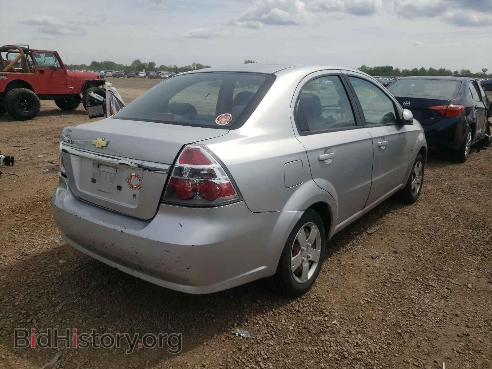 2009 CHEVROLET AVEO - VIN: KL1TD56E99B402447 - Фото 4