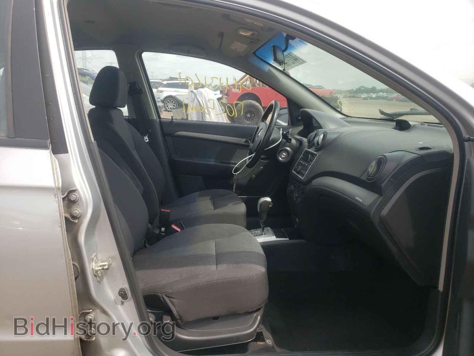 2009 CHEVROLET AVEO - VIN: KL1TD56E99B402447 - Фото 5