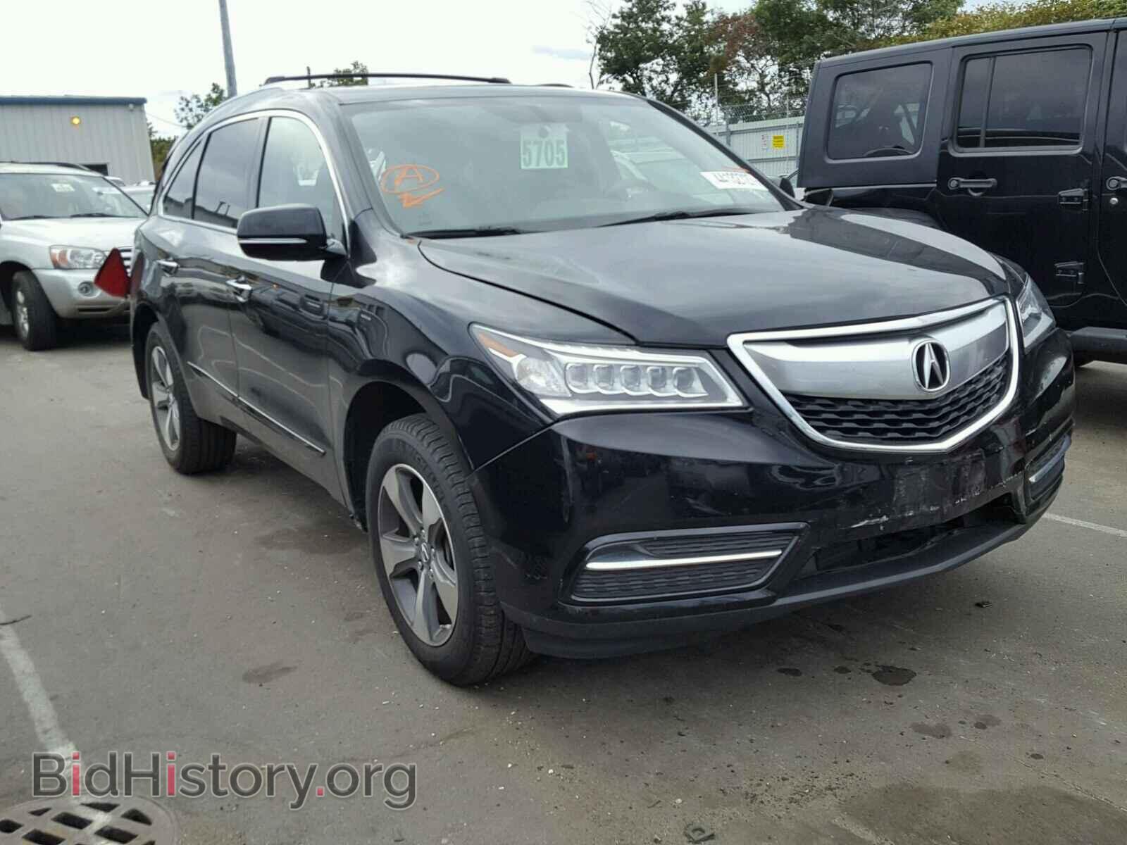 Photo 5FRYD4H23GB047859 - ACURA MDX 2016