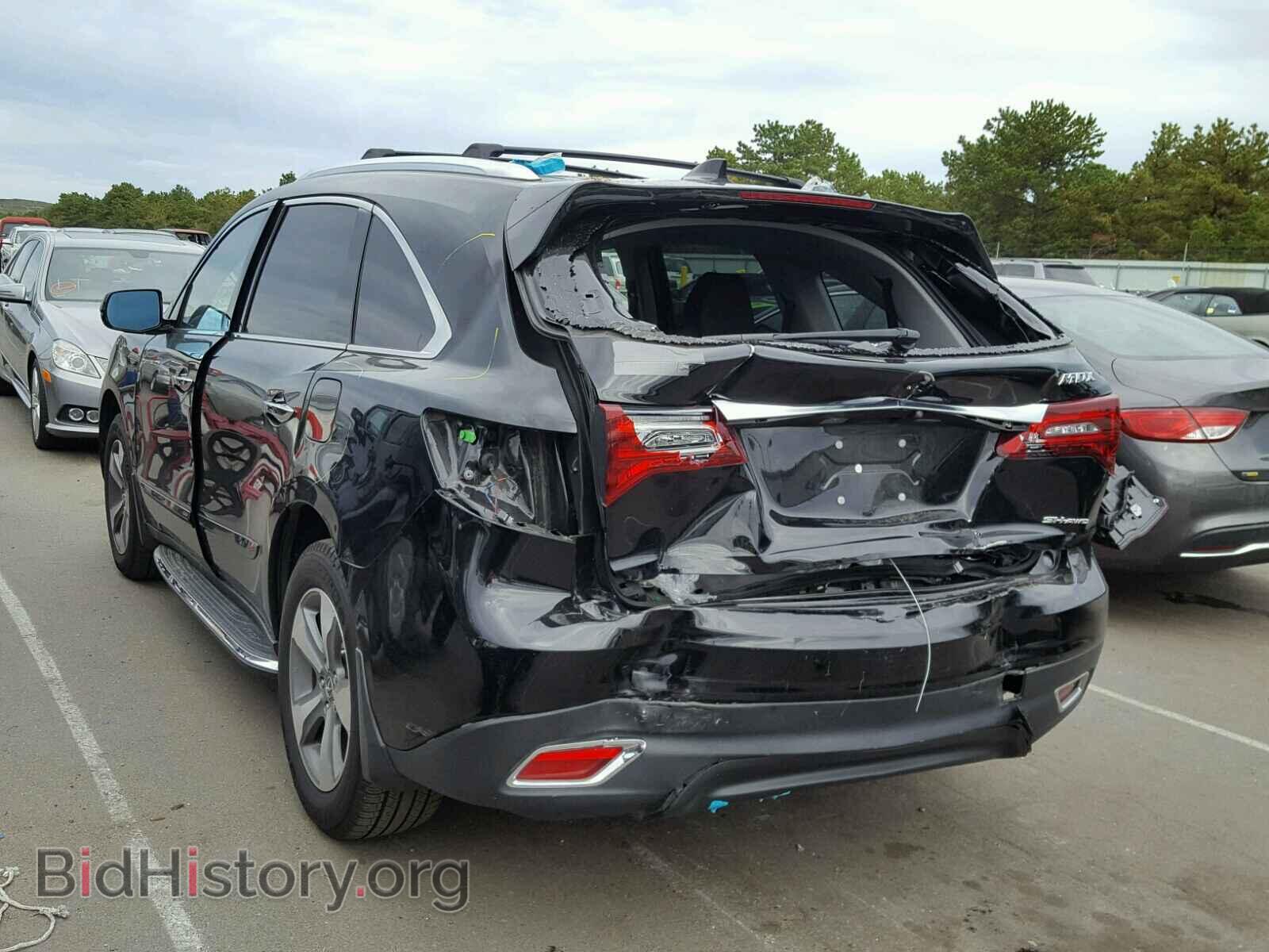 2016 ACURA MDX - VIN: 5FRYD4H23GB047859 - Фото 3