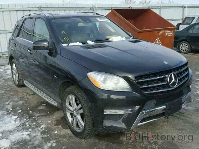 Photo 4JGDA2EB1CA009157 - MERCEDES-BENZ ML350 2012