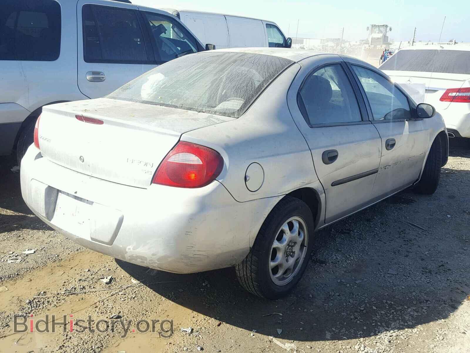 2003 DODGE NEON - VIN: 1B3ES26C63D239404 - Фото 4