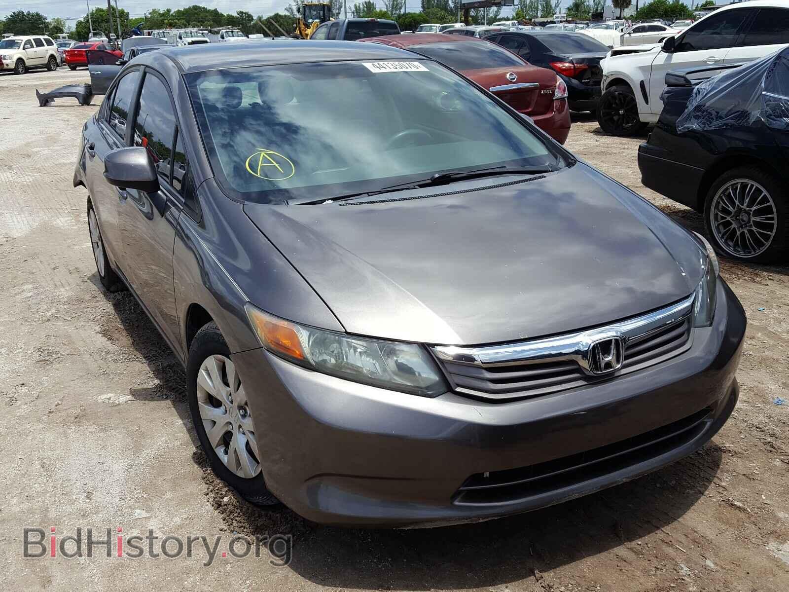 Фотография 2HGFB2F56CH516514 - HONDA CIVIC 2012