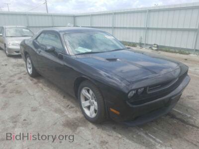 2014 Dodge CHALLENGER, черный — VIN 2C3CDYAGXEH247710, Copart