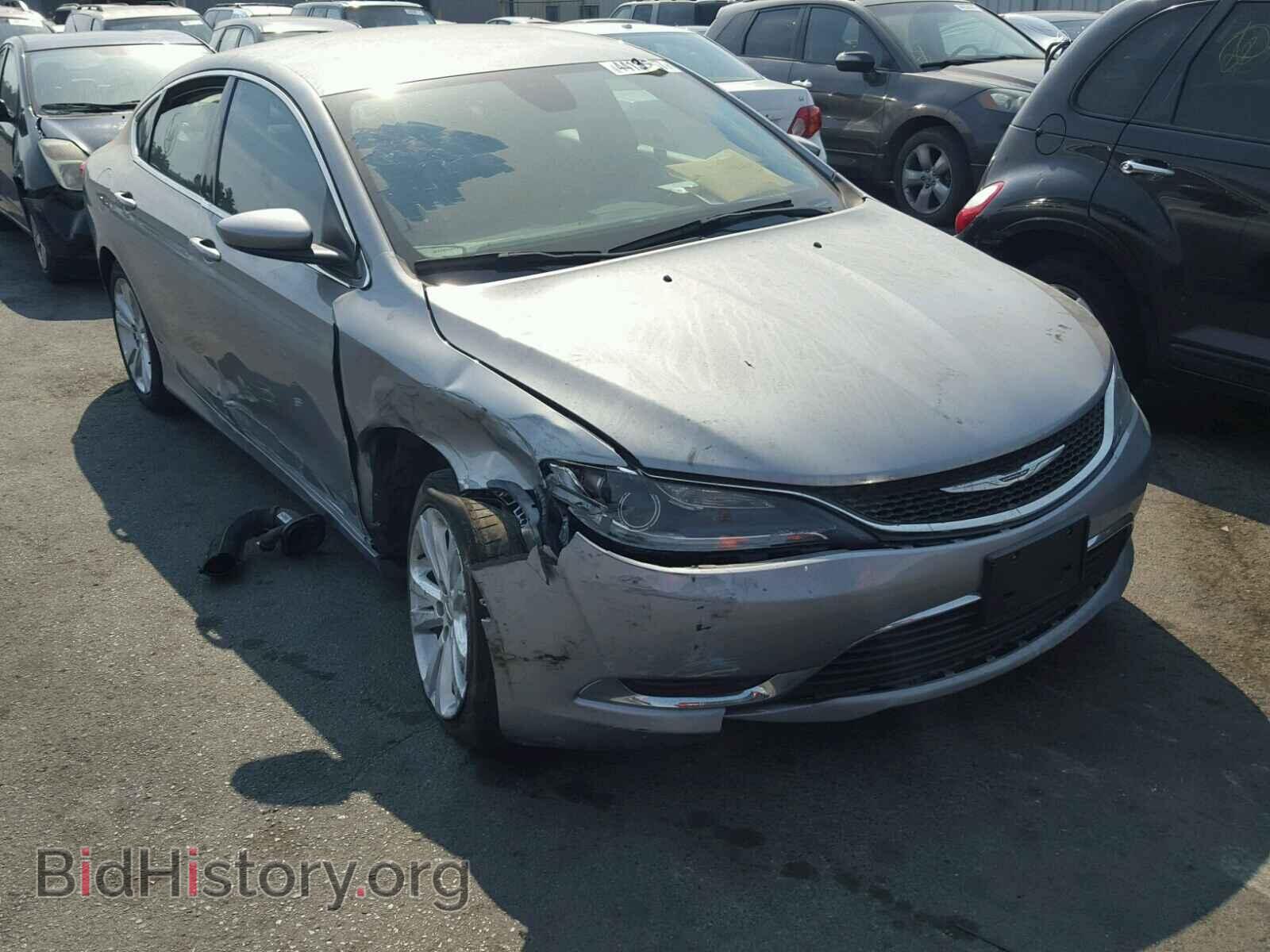 Фотография 1C3CCCAB7FN743826 - CHRYSLER 200 2015