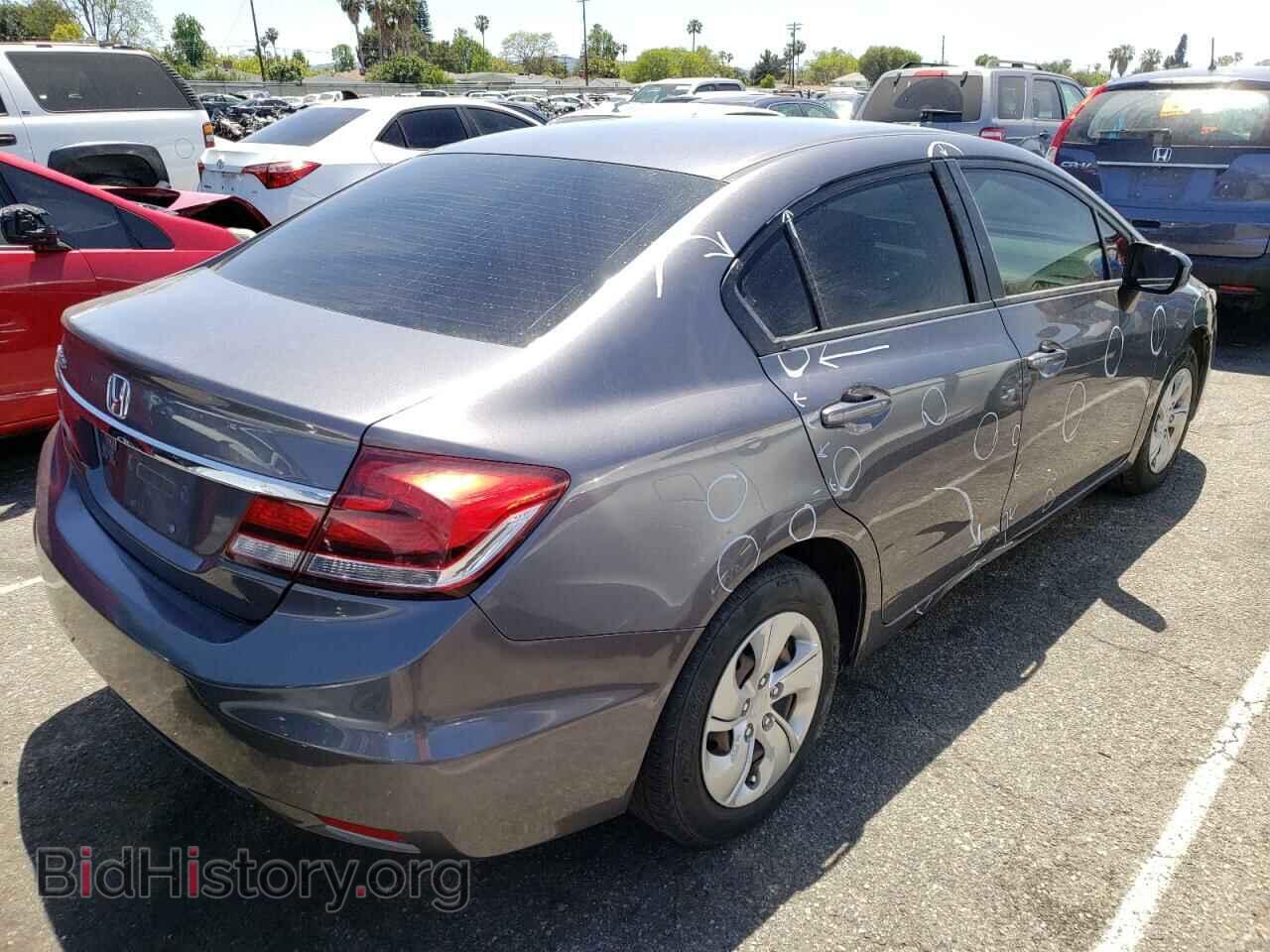 2014 HONDA CIVIC - VIN: 19XFB2F54EE212627 - Фото 4