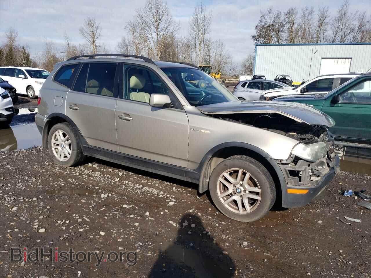 2007 BMW X3 - VIN: WBXPC93437WF27889 - Фото 4