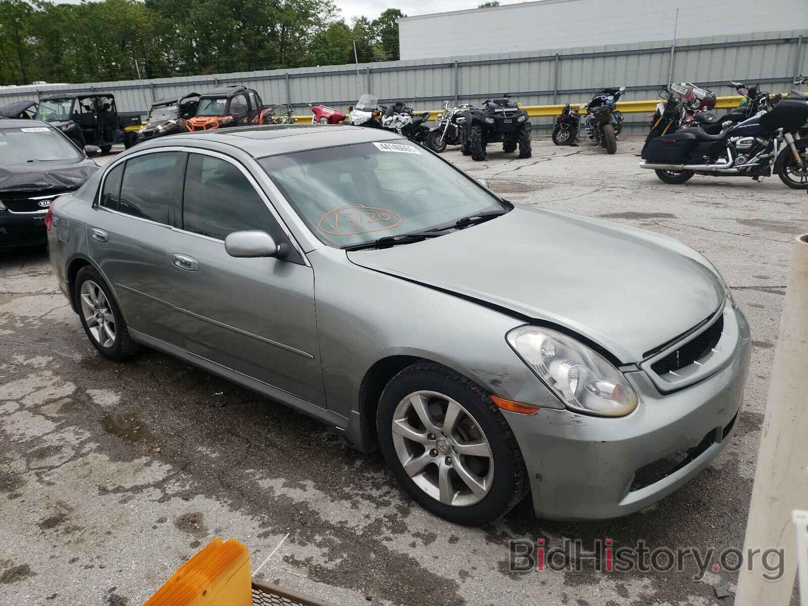 Photo JNKCV51E06M514341 - INFINITI G35 2006