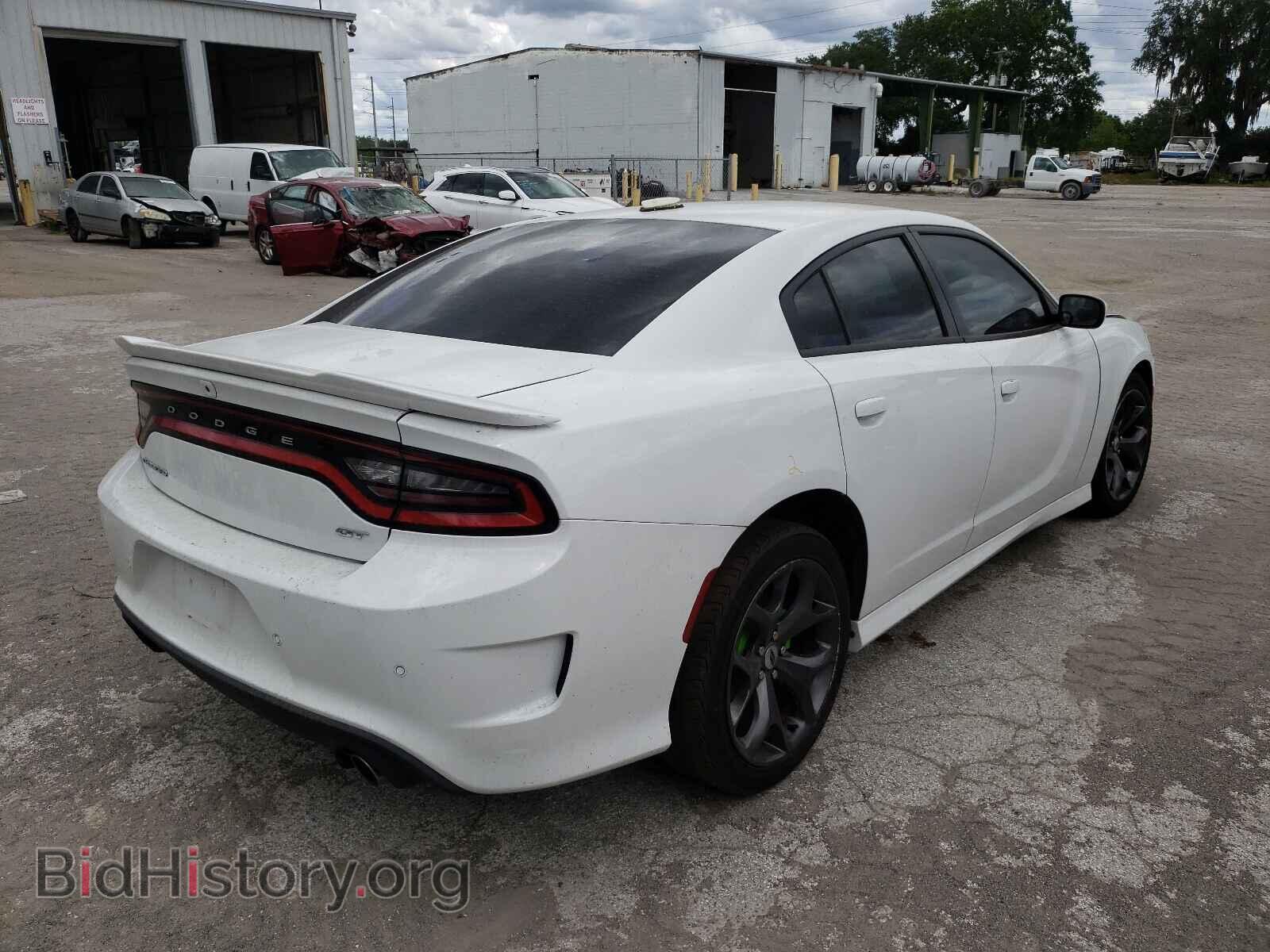 2019 DODGE CHARGER - VIN: 2C3CDXHGXKH567363 - Фото 4