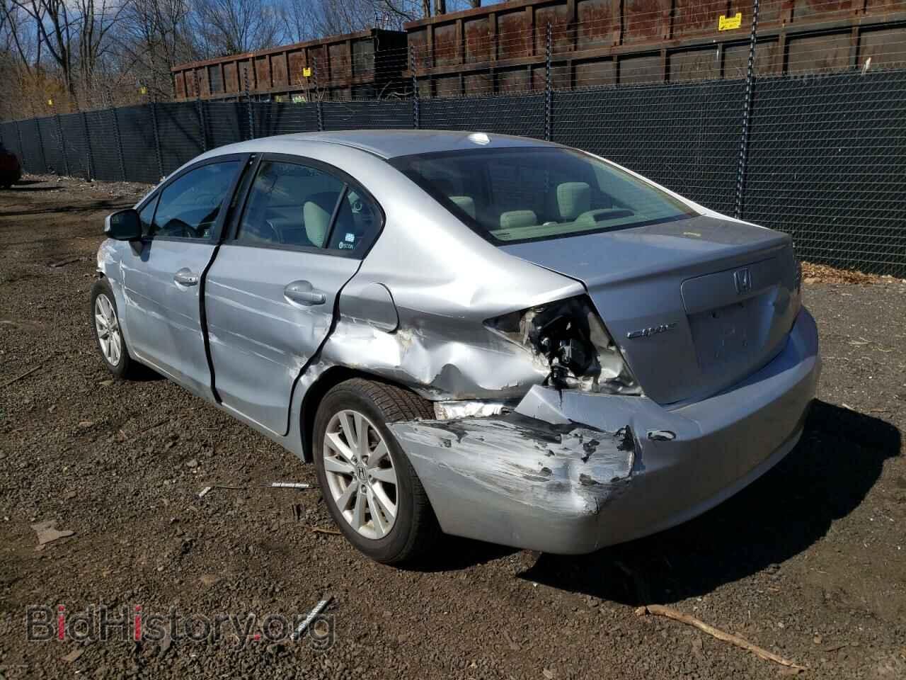 2012 HONDA CIVIC - VIN: 2HGFB2F84CH547268 - Фото 2