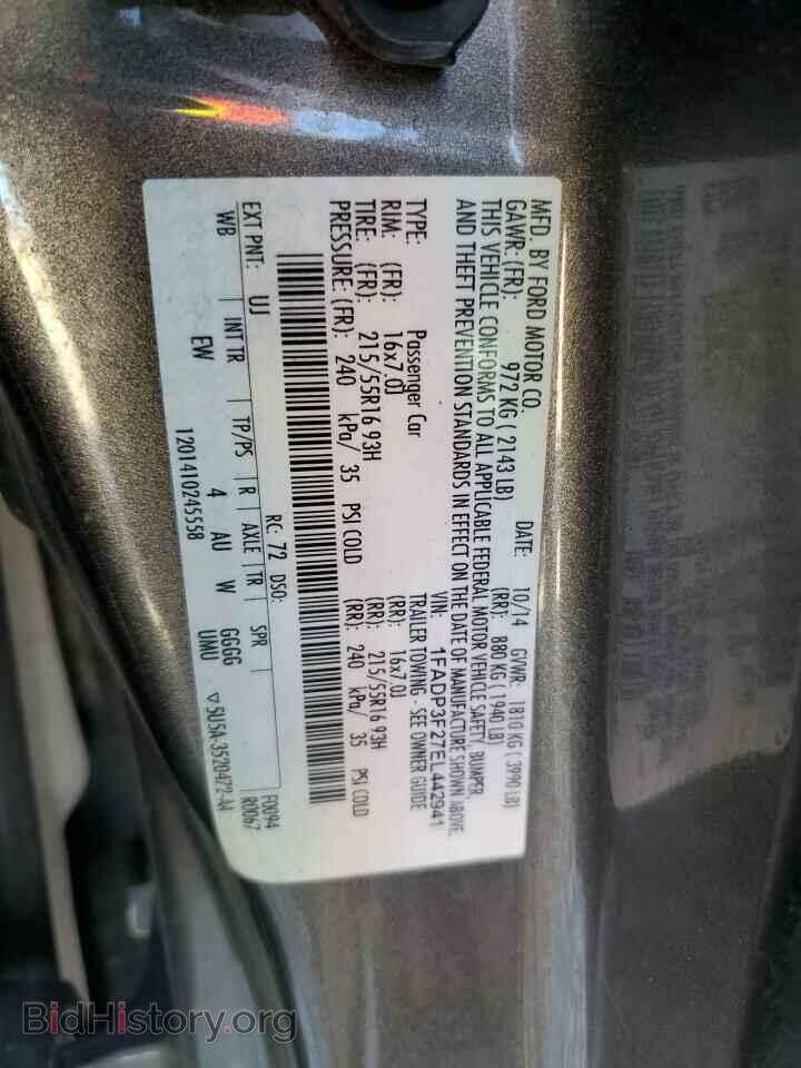 2014 FORD FOCUS - VIN: 1FADP3F27EL442941 - Фото 12