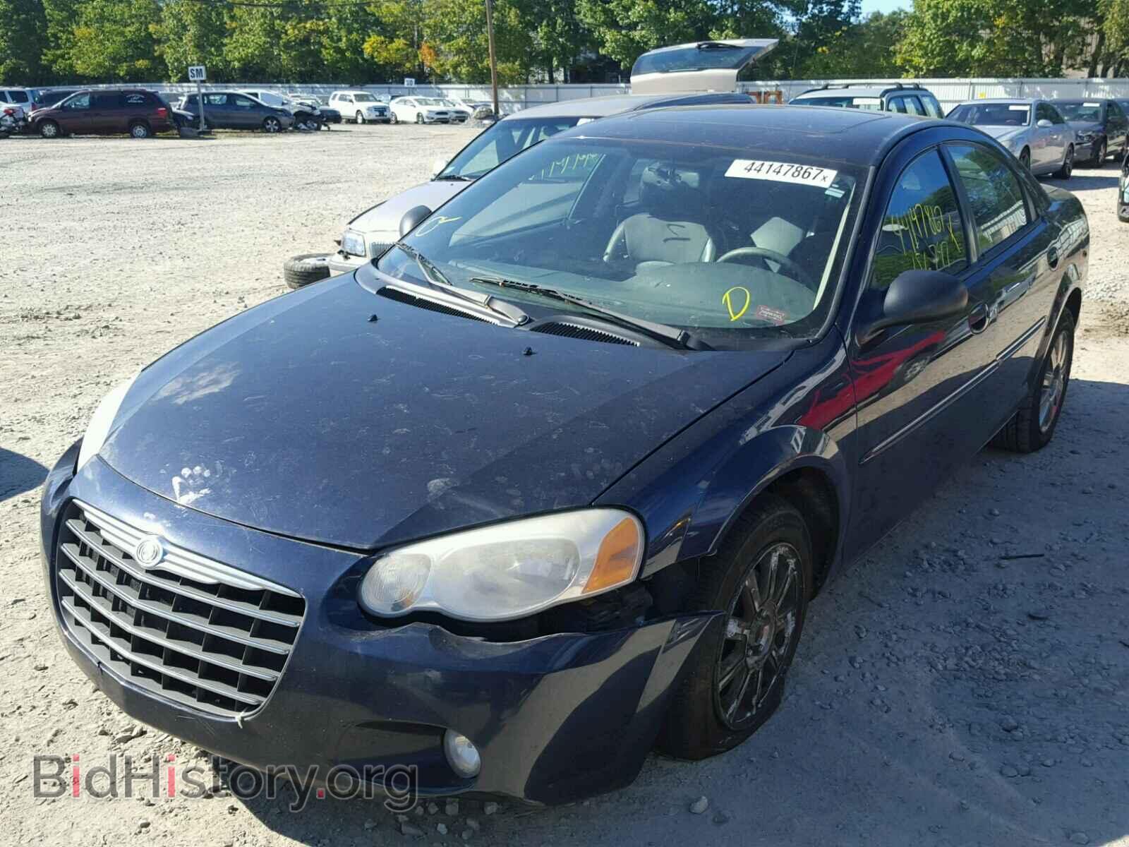 2004 CHRYSLER SEBRING - VIN: 1C3EL66R64N395983 - Фото 2