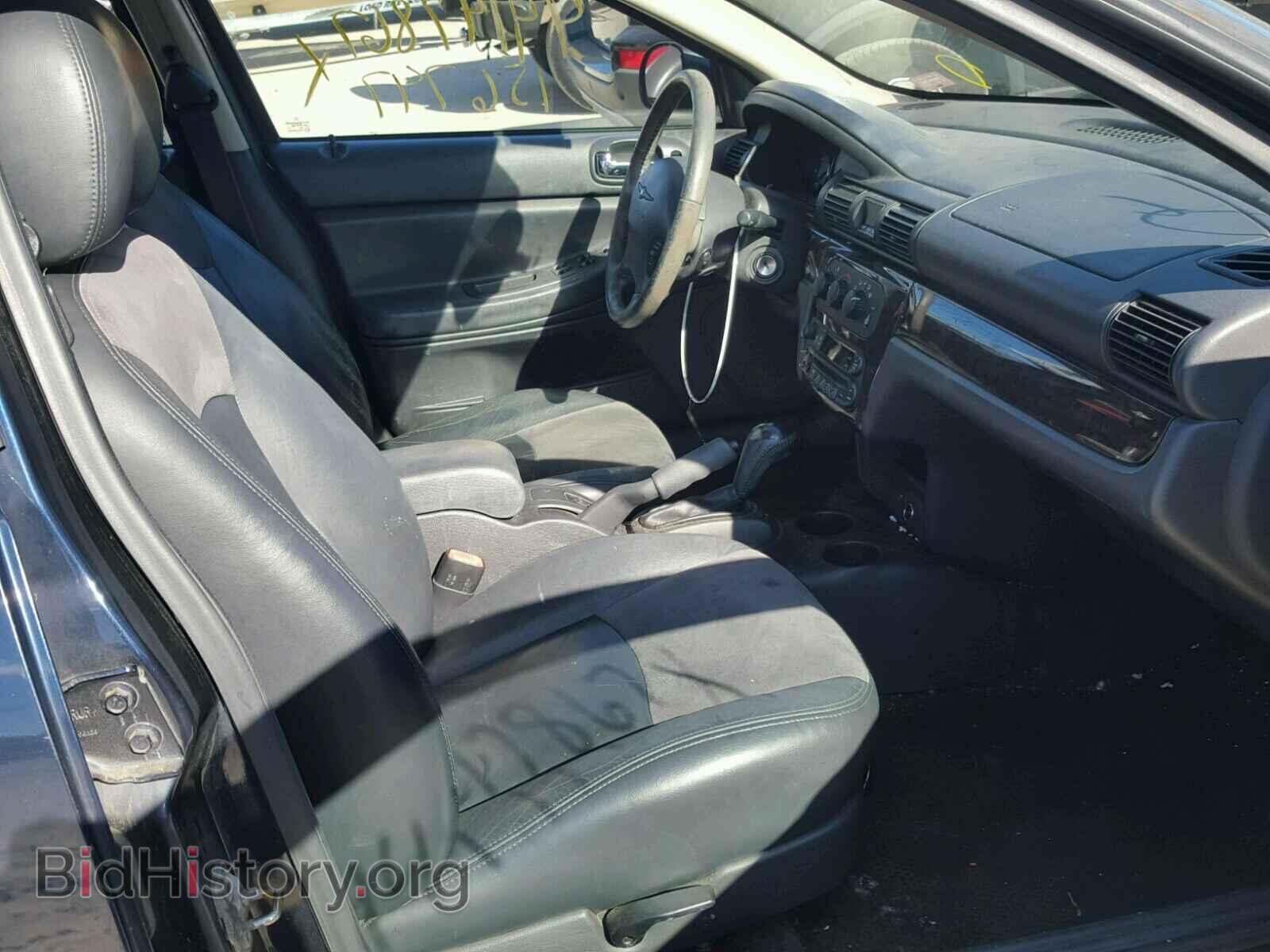 2004 CHRYSLER SEBRING - VIN: 1C3EL66R64N395983 - Фото 5