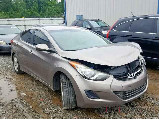 Photo 5NPDH4AE8BH036178 - HYUNDAI ELANTRA 2011