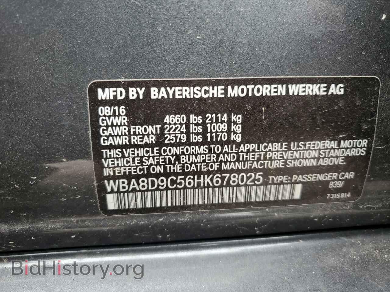 2017 BMW 3 SERIES - VIN: WBA8D9C56HK678025 - Фото 13