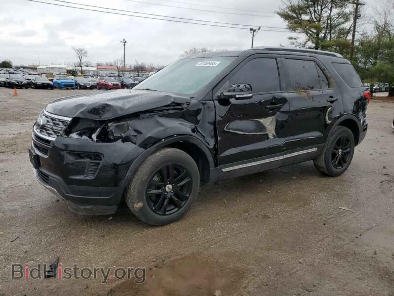 2018 Ford EXPLORER XLT (VIN 1FM5K8D85JGB02252) — фото 1 из 12, Copart, повреждение: передняя часть