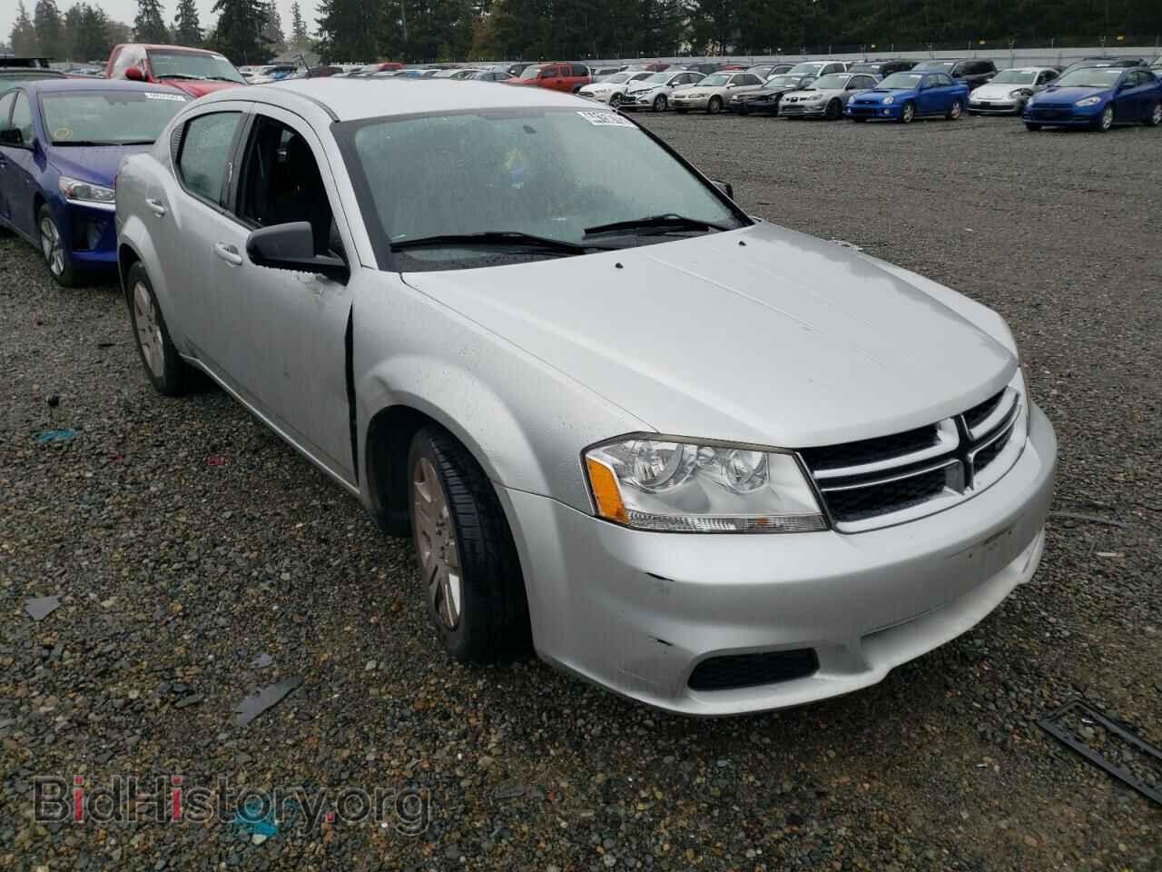 Photo 1C3CDZAB2CN259641 - DODGE AVENGER 2012
