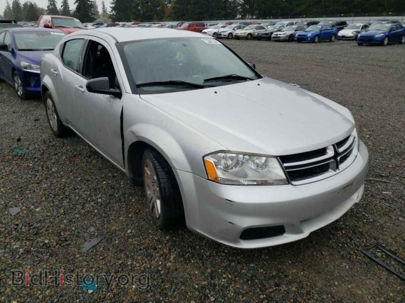2012 Dodge AVENGER Avenger SE (VIN 1C3CDZAB2CN259641) — photo 1 of 10, Copart, damage: front end