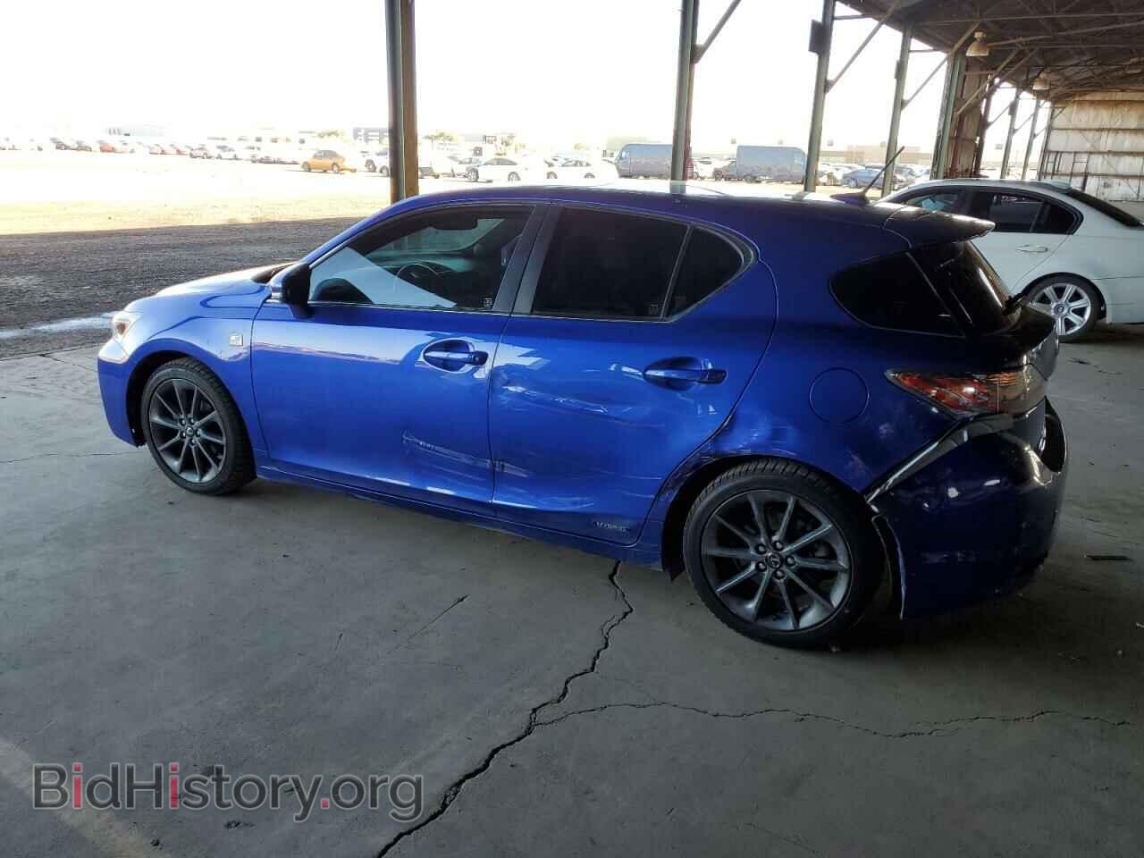 2013 LEXUS CT 200 - VIN: JTHKD5BH3D2153610 - Фото 2