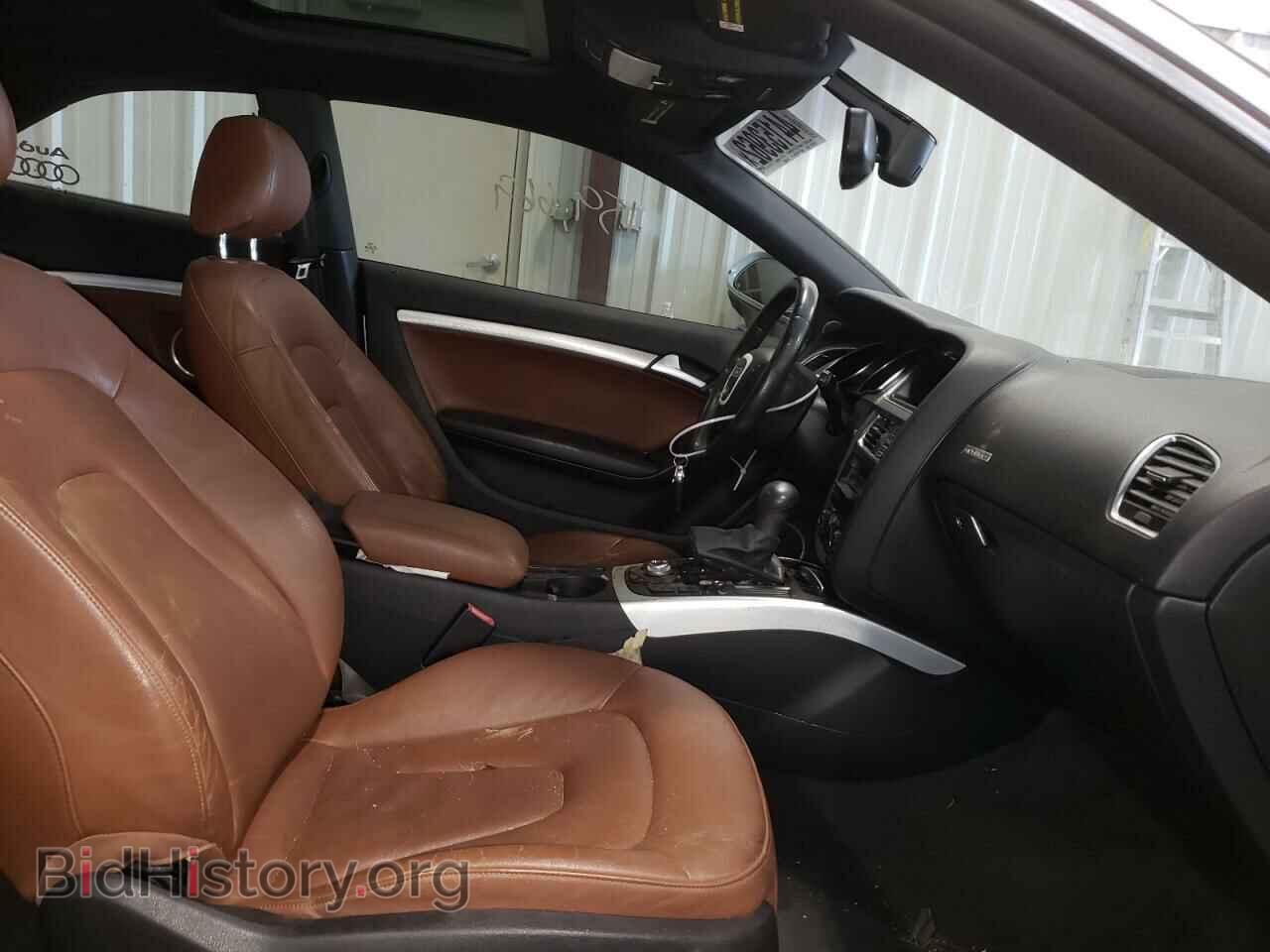 2012 AUDI A5 - VIN: WAULFAFRXCA004608 - Photo 5