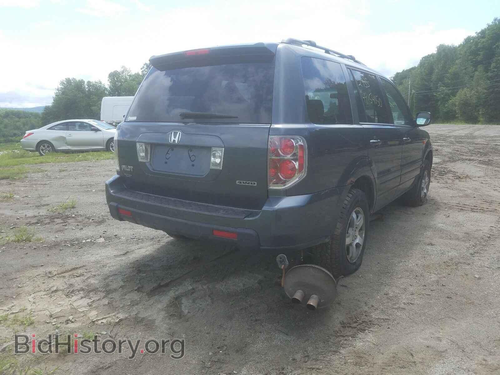 2006 HONDA PILOT - VIN: 2HKYF18406H526395 - Фото 4