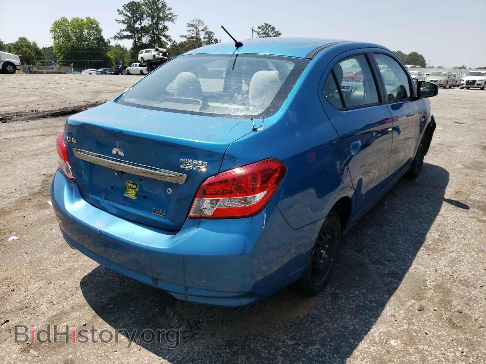 2019 MITSUBISHI MIRAGE - VIN: ML32F3FJ2KHF14192 - Фото 4