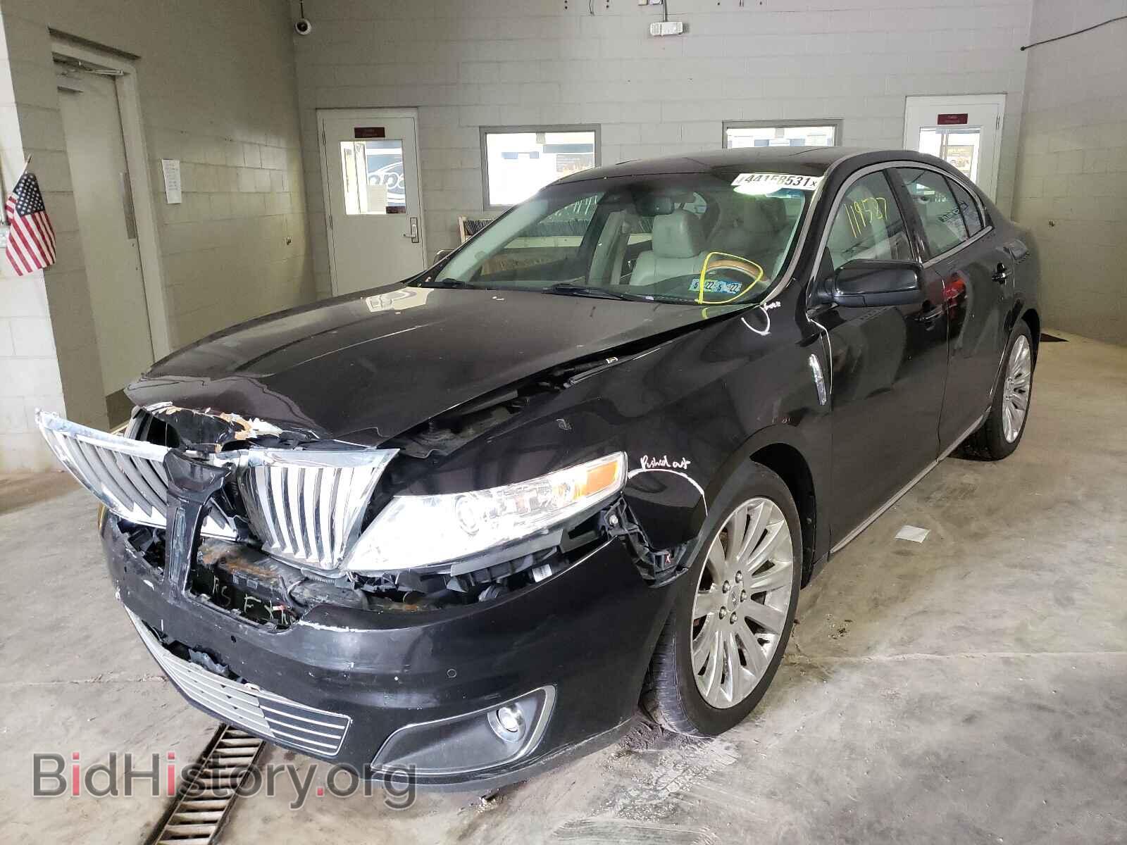 2011 LINCOLN MKS - VIN: 1LNHL9FT8BG605583 - Фото 2