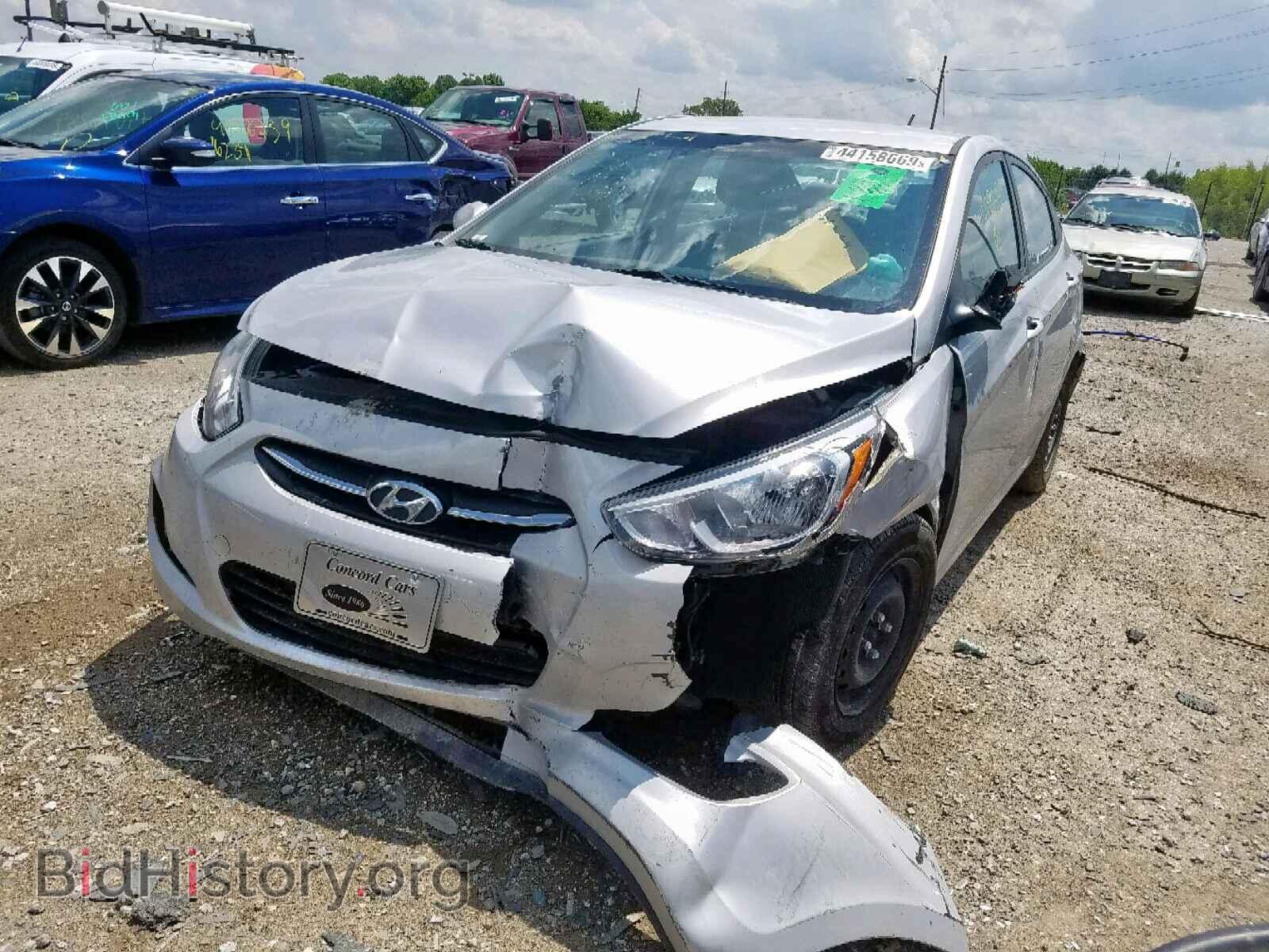 2016 HYUNDAI ACCENT - VIN: KMHCT4AE9GU106869 - Фото 2