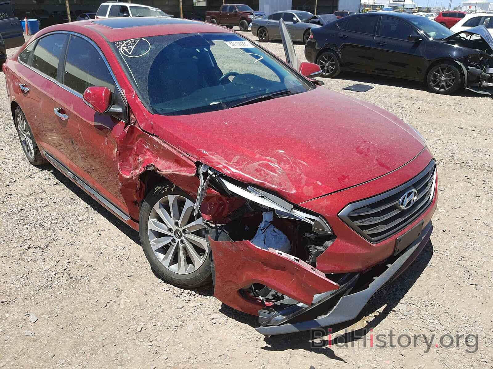 Photo 5NPE34AF0HH570585 - HYUNDAI SONATA 2017