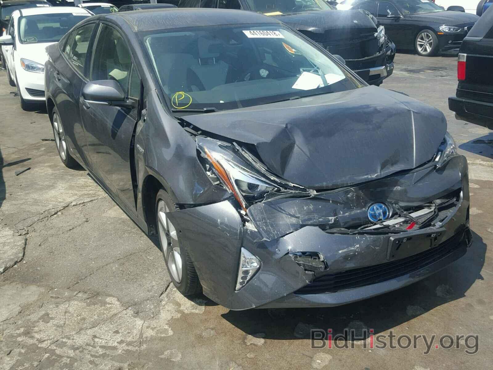 Photo JTDKARFU5J3552873 - TOYOTA PRIUS 2018