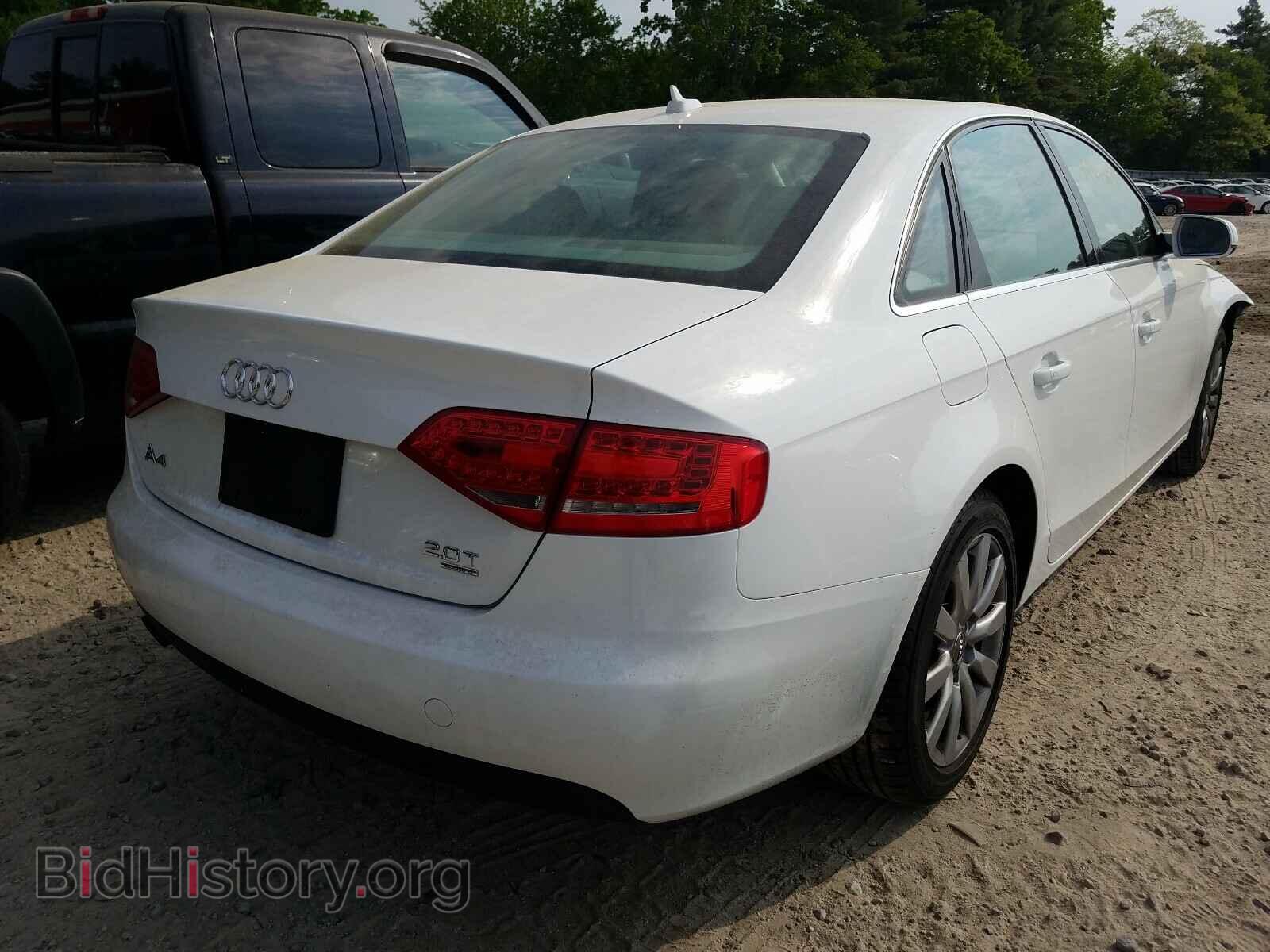 2012 AUDI A4 - VIN: WAUBFAFL4CN011571 - Фото 4