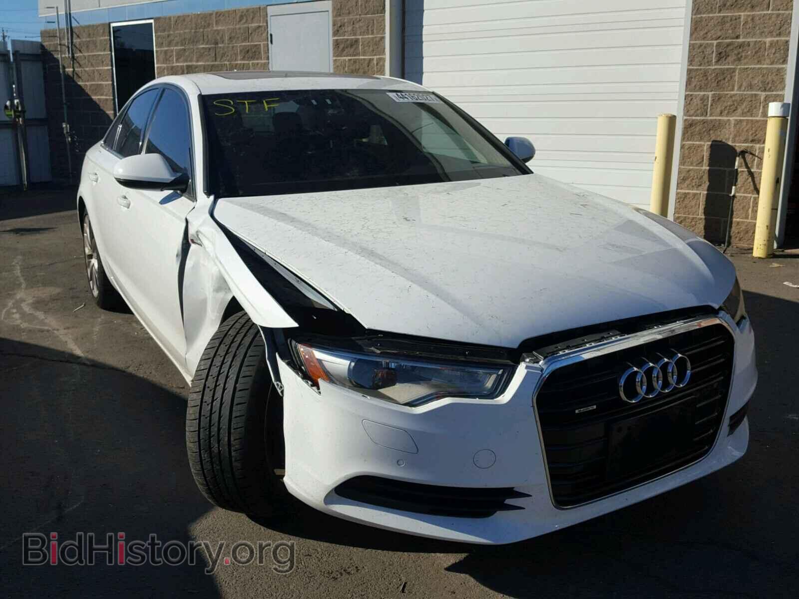 Фотография WAUBGAFCXCN023785 - AUDI A6 2012