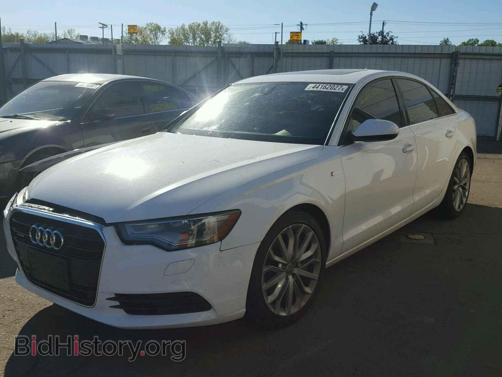 2012 AUDI A6 - VIN: WAUBGAFCXCN023785 - Фото 2