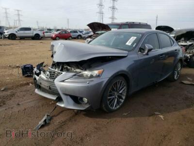 2014 Lexus IS 250, темно-серый — VIN JTHCF1D28E5007932, Copart