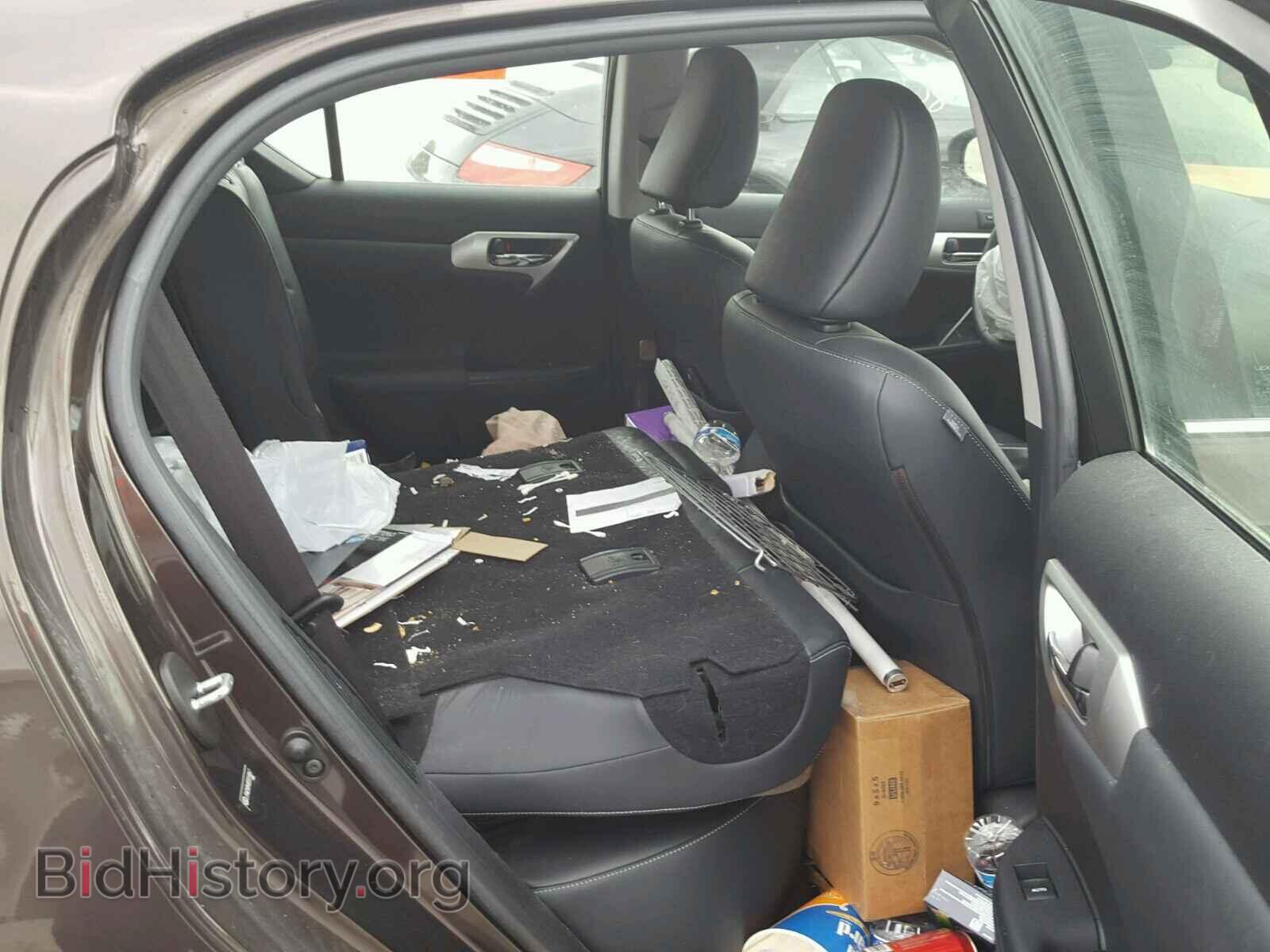 2011 LEXUS CT 200 - VIN: JTHKD5BHXB2019867 - Фото 6