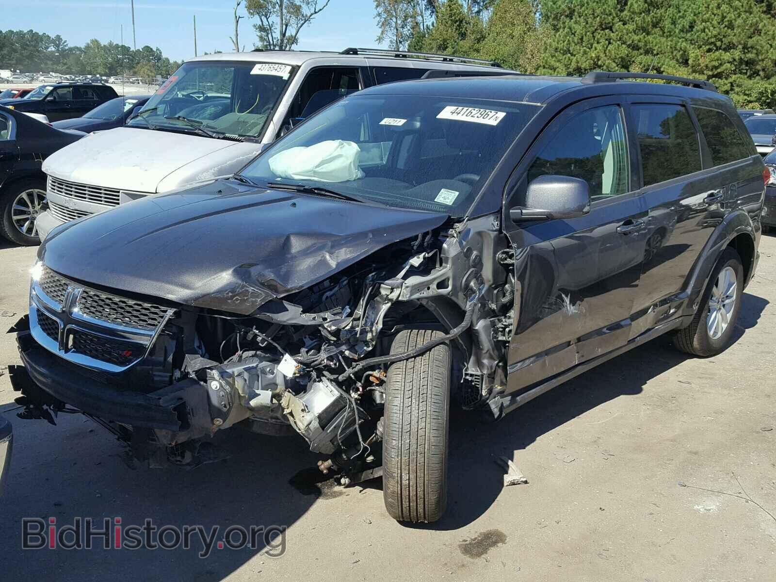 2017 DODGE JOURNEY - VIN: 3C4PDCBB8HT566134 - Фото 2