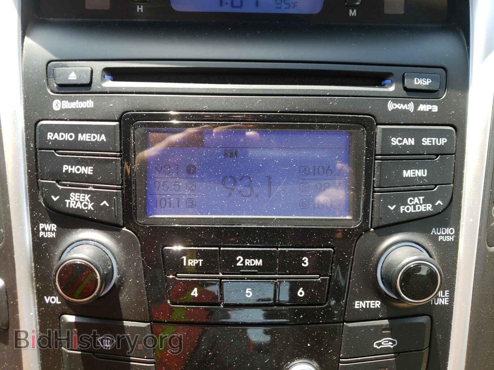 2012 HYUNDAI SONATA - VIN: 5NPEB4AC6CH492038 - Фото 9