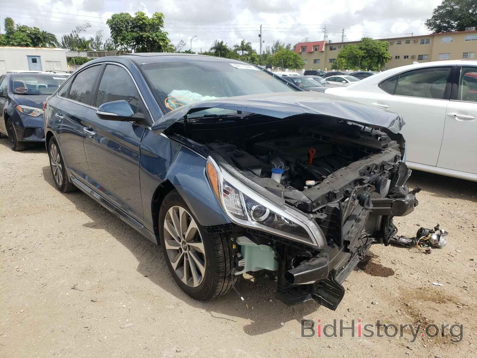 Фотография 5NPE34AF3HH536270 - HYUNDAI SONATA 2017