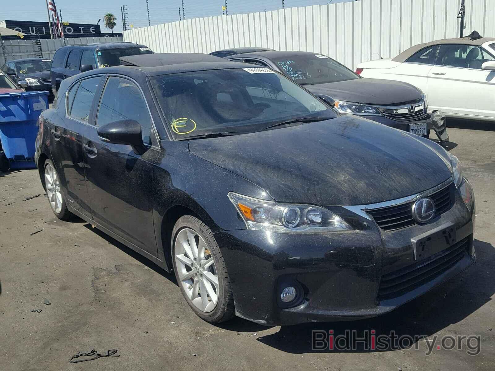 Photo JTHKD5BH0C2097138 - LEXUS CT 200 2012