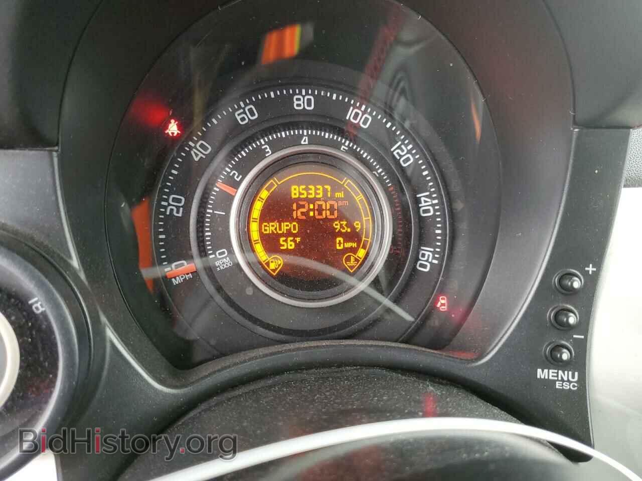 2012 FIAT 500 - VIN: 3C3CFFFHXCT379709 - Фото 9