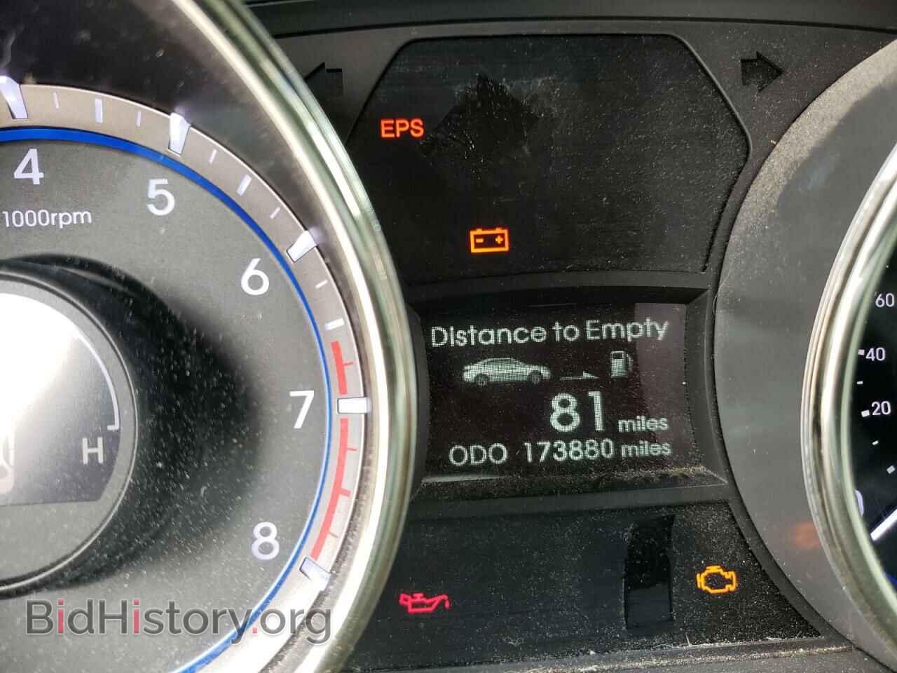 2012 HYUNDAI SONATA - VIN: 5NPEB4AC7CH384933 - Фото 8